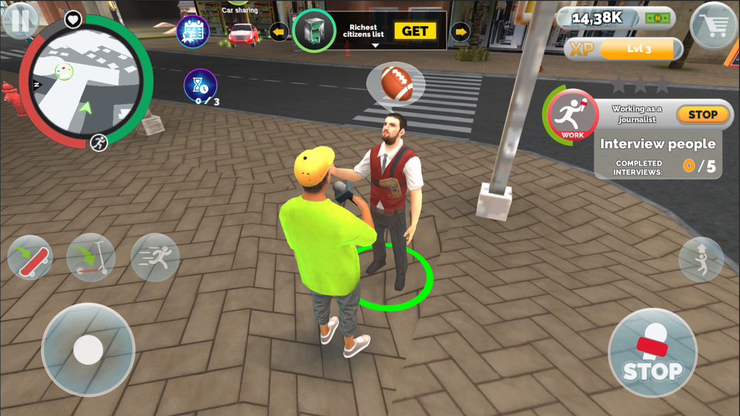 City Sims: Live and Work - Gameplay image of android game