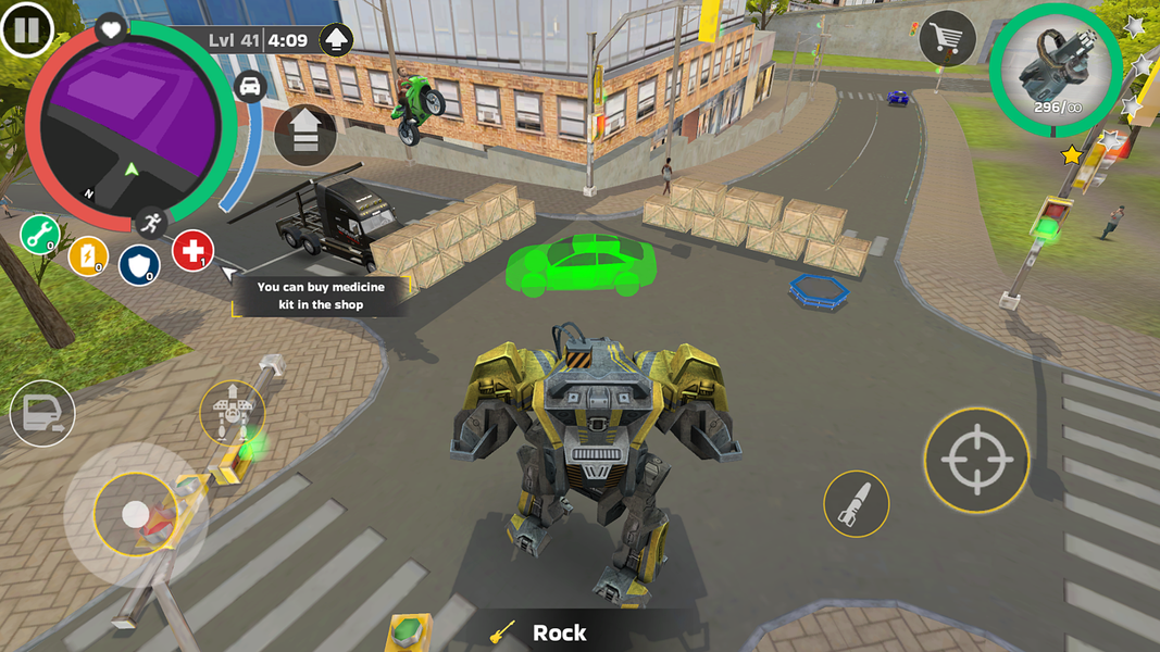 Rope Hero: Cheatground MOD - عکس بازی موبایلی اندروید