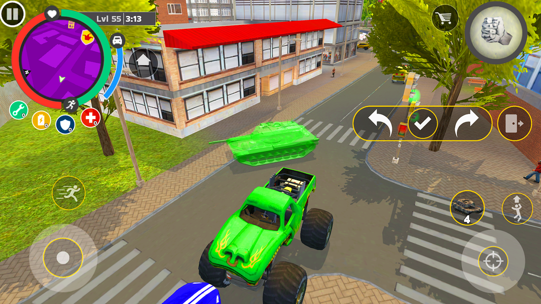 Rope Hero: Cheatground MOD - عکس بازی موبایلی اندروید