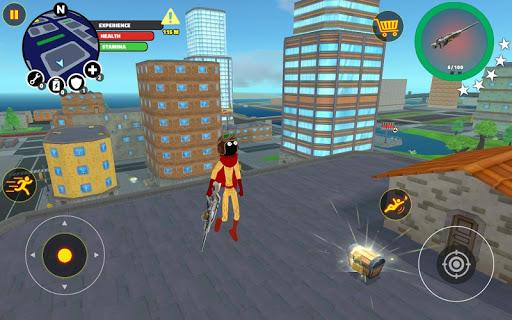 Stickman Superhero - Gameplay image of android game