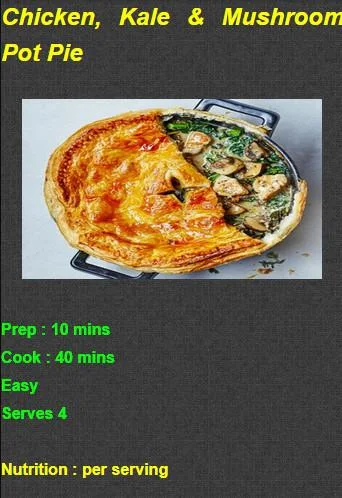 PIE Recipes - Image screenshot of android app