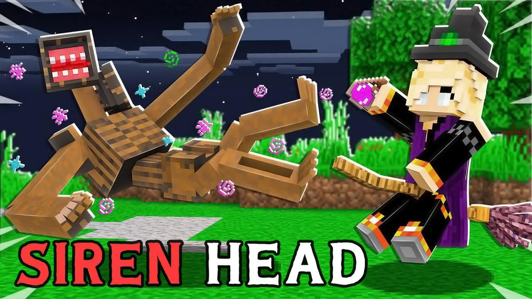 Siren Head for Minecraft PE - عکس برنامه موبایلی اندروید