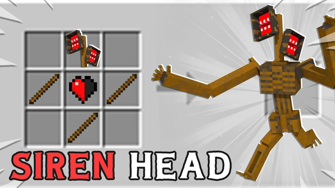 Siren Head for Minecraft PE - عکس برنامه موبایلی اندروید