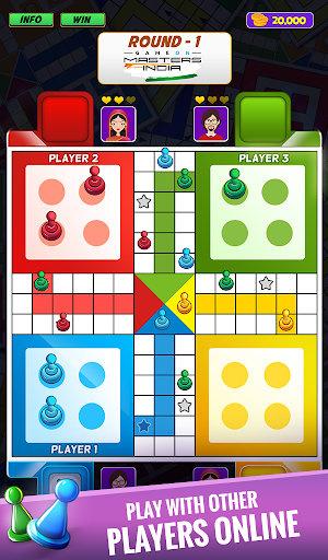 Ludo Classic Game - Gameplay image of android game