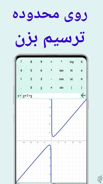 تابع ریاضی - عکس برنامه موبایلی اندروید