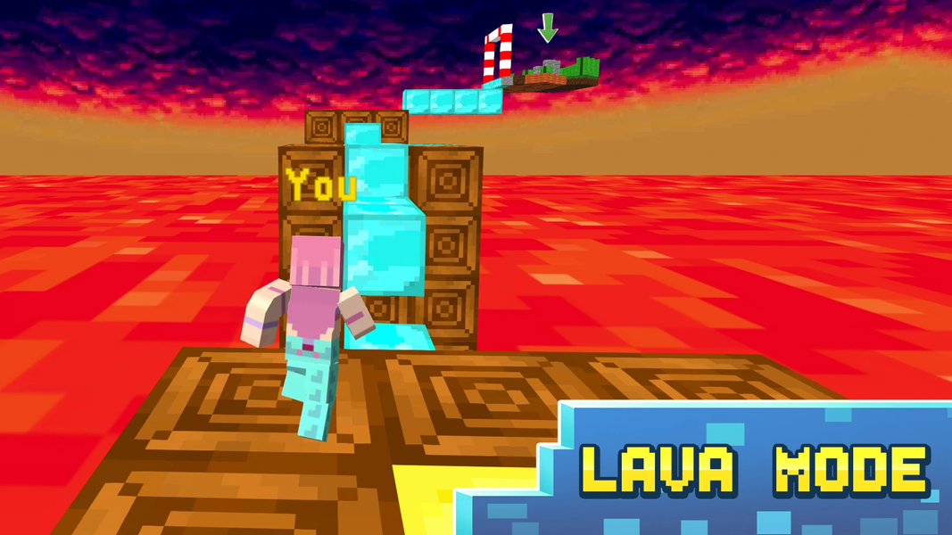 Block Parkour: Party Mod - عکس بازی موبایلی اندروید