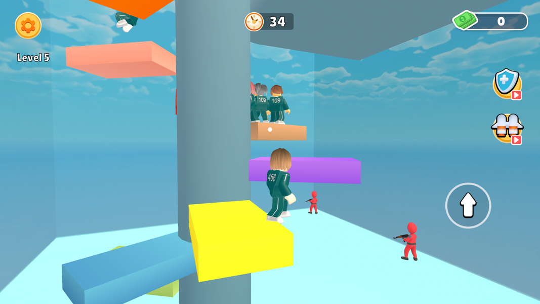 Survival Game: Crab Challenge - Gameplay image of android game