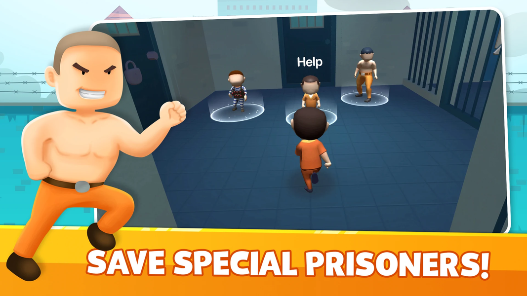 Jail Escape 3D - Prison Break - Gameplay image of android game