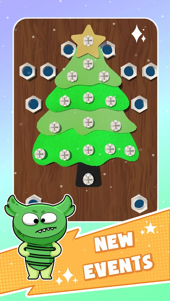 Nuts & Bolts: Wood Screw Sort - عکس بازی موبایلی اندروید