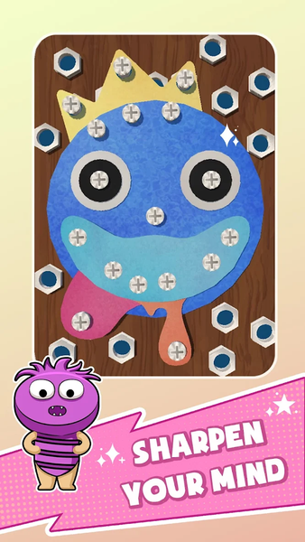 Nuts & Bolts: Wood Screw Sort - عکس بازی موبایلی اندروید