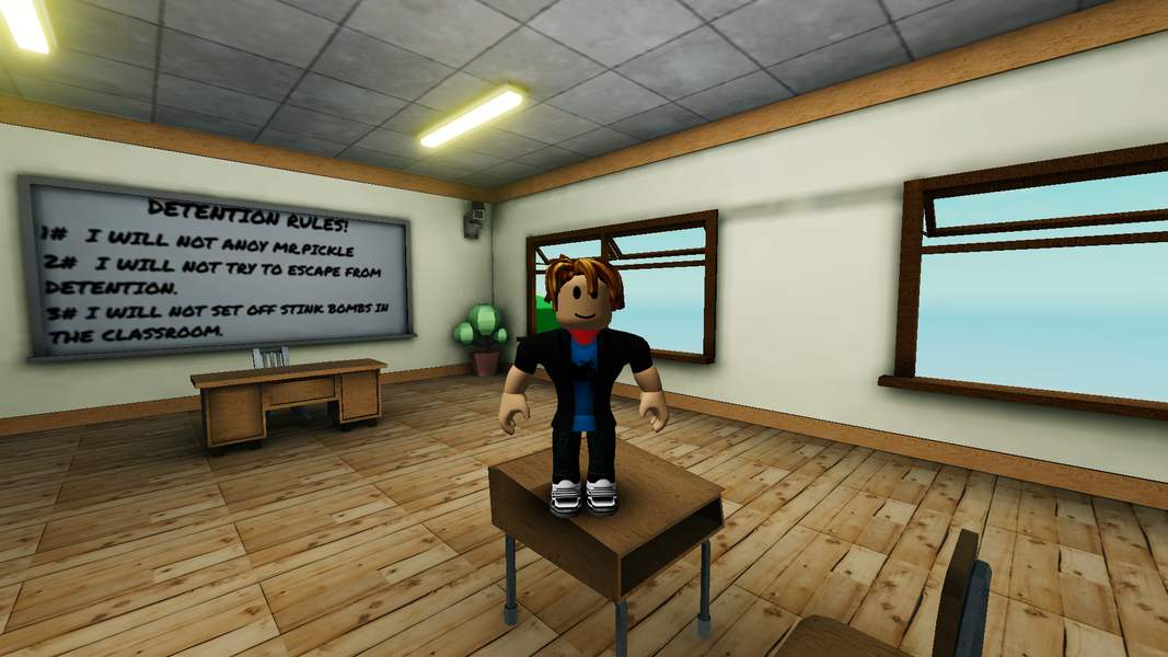 Obby Chapters: Escape Barry - Gameplay image of android game