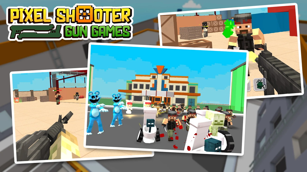 FPS Pixel Shooter: Gun Games - عکس بازی موبایلی اندروید