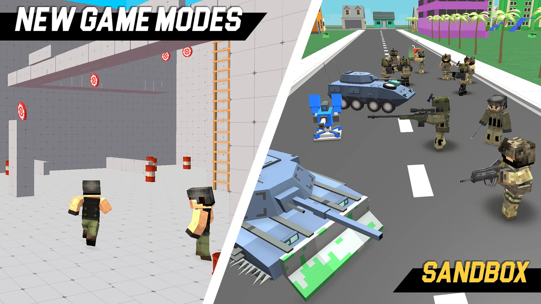 FPS Pixel Shooter: Gun Games - عکس بازی موبایلی اندروید