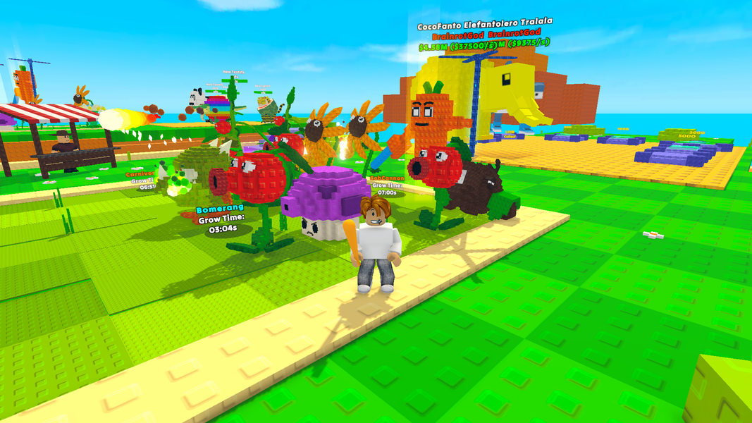 Plants Vs. Brainrots - عکس بازی موبایلی اندروید