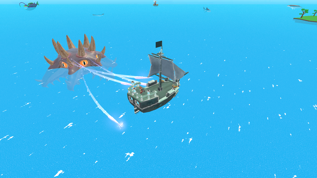 Pirates World: Sea Monsters - Gameplay image of android game