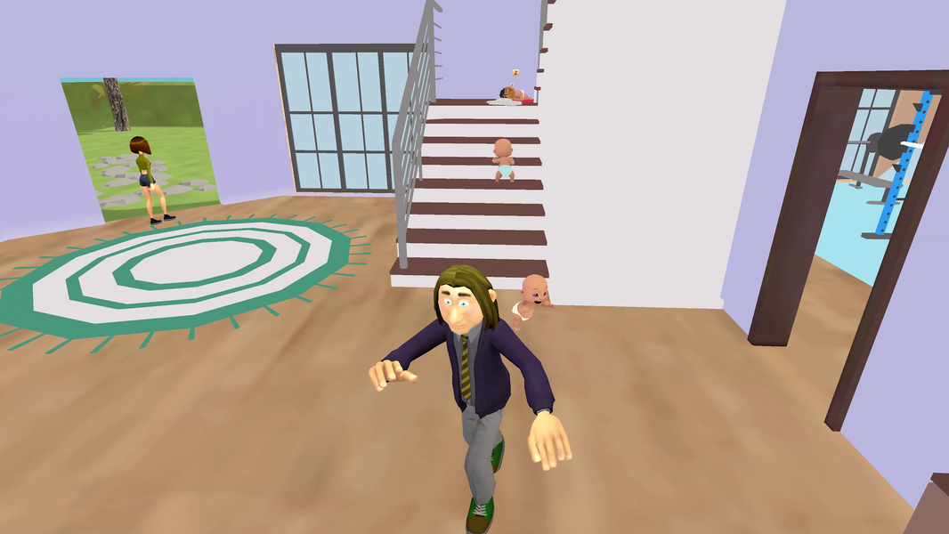 Rainbow Hide Seek: Prank Daddy - عکس بازی موبایلی اندروید