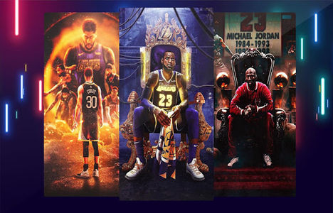 NBA Logo Michael Jordan Wallpapers - Wallpaper Cave