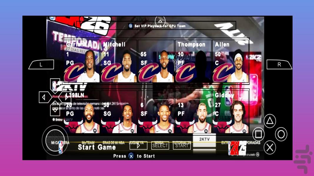 NBA 2k25 - Gameplay image of android game