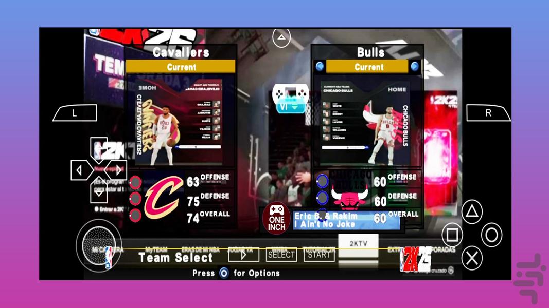NBA 2k25 - Gameplay image of android game