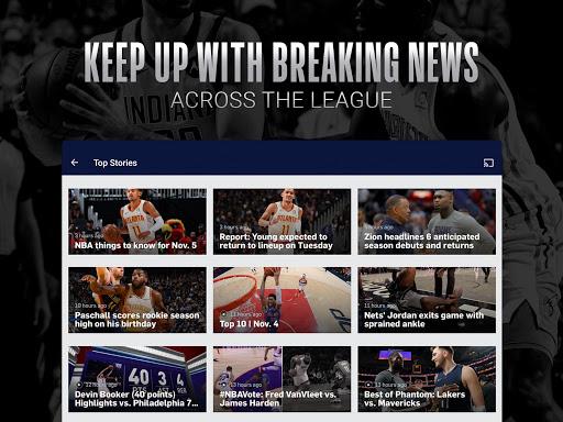 NBA: Official App - عکس برنامه موبایلی اندروید