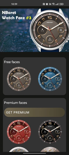 NBaret n2 Watch Face - Image screenshot of android app