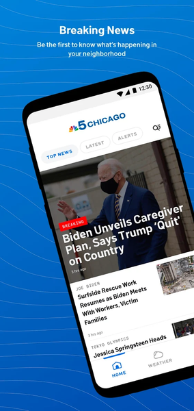 NBC 5 Chicago: News & Weather - Image screenshot of android app