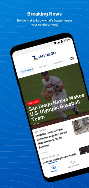 NBC 7 San Diego News & Weather - Image screenshot of android app