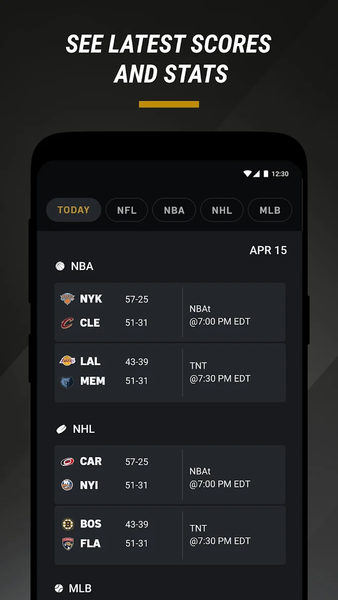 NBC Sports Philadelphia - Image screenshot of android app