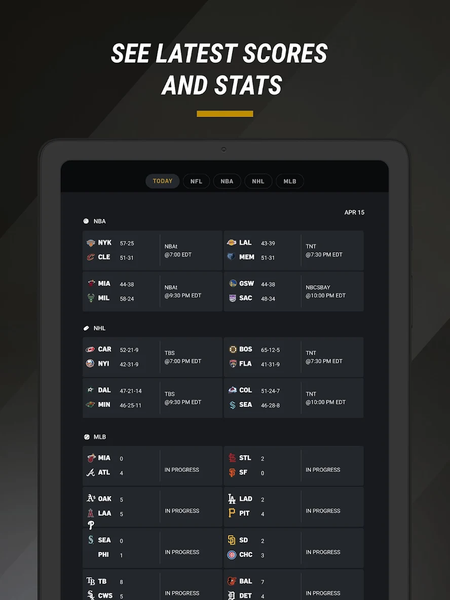 NBC Sports Philadelphia - Image screenshot of android app