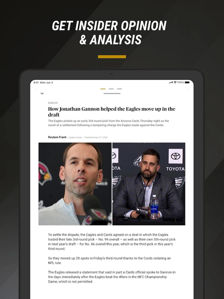 NBC Sports Philadelphia - Image screenshot of android app