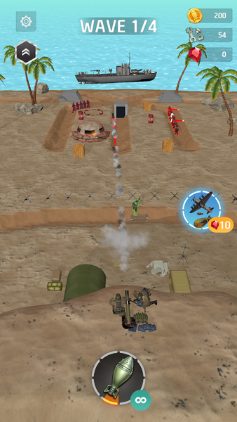 Mortar Squad - Artillery Game - عکس بازی موبایلی اندروید