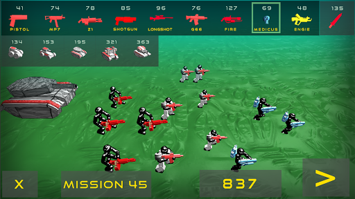 Battle Simulator: Stickman v.s - Gameplay image of android game