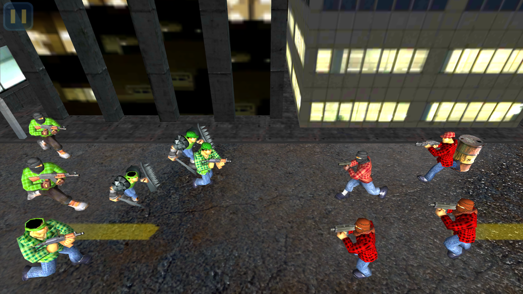 Gang Battle Simulator - Gameplay image of android game