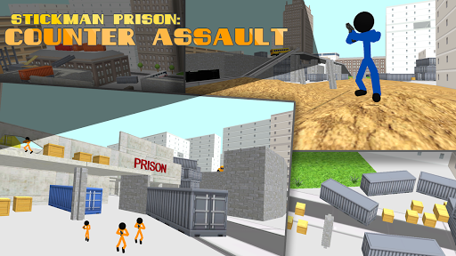 Stickman Prison: Counter Assault - عکس بازی موبایلی اندروید