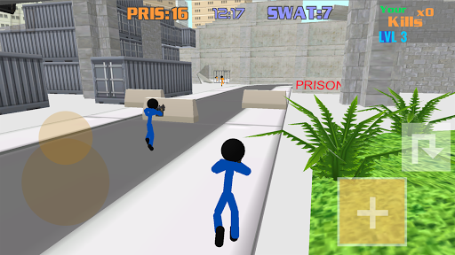 Stickman Prison: Counter Assault - عکس بازی موبایلی اندروید