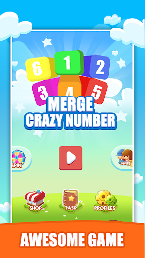 Merge crazy number - عکس برنامه موبایلی اندروید