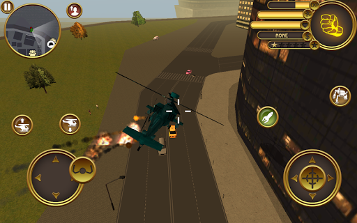 Robot Helicopter - Gameplay image of android game