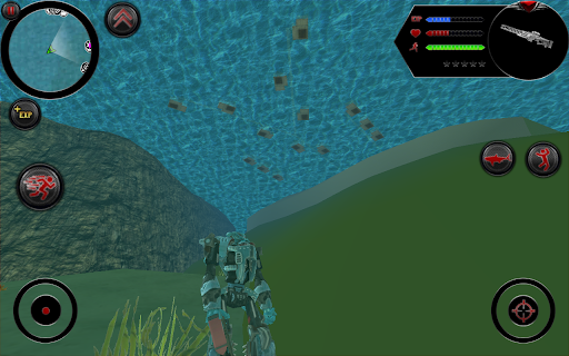 Robot Shark - Gameplay image of android game