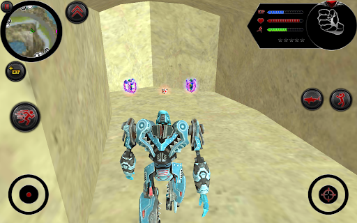 Robot Shark - Gameplay image of android game