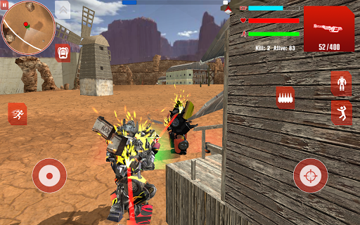 Royal Robots Battleground - Gameplay image of android game