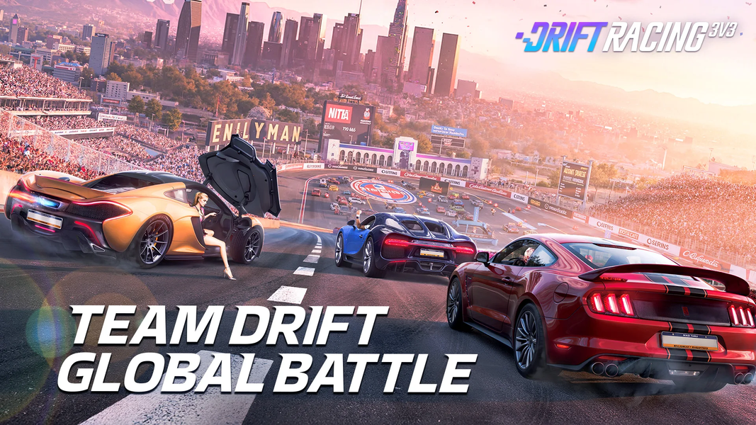 Drift Racing:۳v۳ - عکس بازی موبایلی اندروید