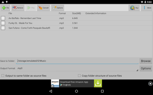 Switch Audio Converter - Image screenshot of android app