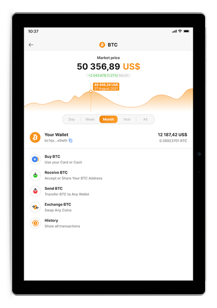 NC Wallet: Crypto Without Fees - عکس برنامه موبایلی اندروید
