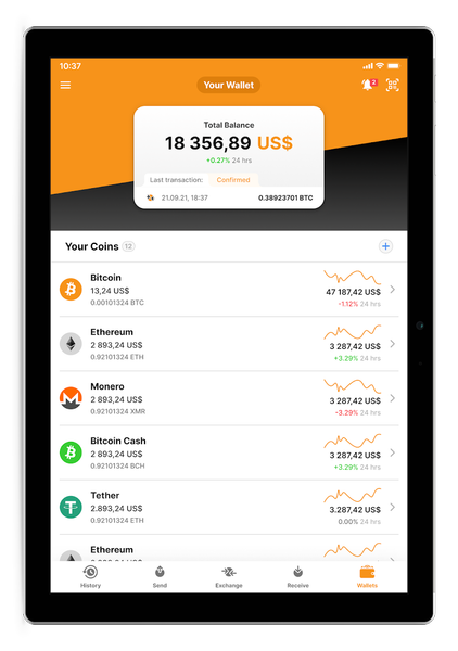 NC Wallet: Crypto Without Fees - عکس برنامه موبایلی اندروید