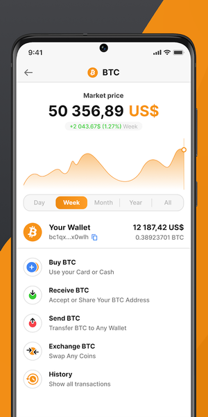 NC Wallet: Crypto Without Fees - Image screenshot of android app