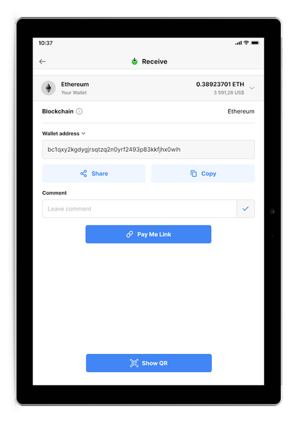 NC Wallet: Crypto Without Fees - عکس برنامه موبایلی اندروید