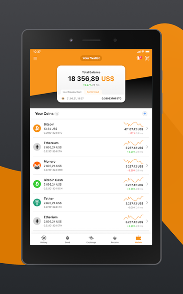 NC Wallet: Crypto Without Fees - عکس برنامه موبایلی اندروید