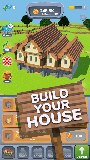 House Craft 3D - Gameplay image of android game