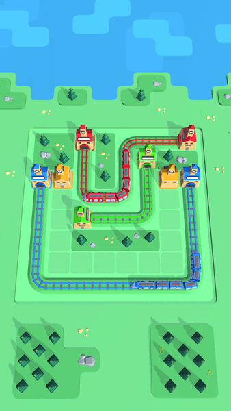 Train Connect - Gameplay image of android game