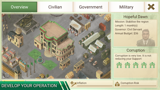 Rebel Inc. - عکس بازی موبایلی اندروید